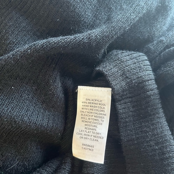 NWT NORDSTROM Merino-wool Ribbed High-neck Sweater - Picture 6 of 9